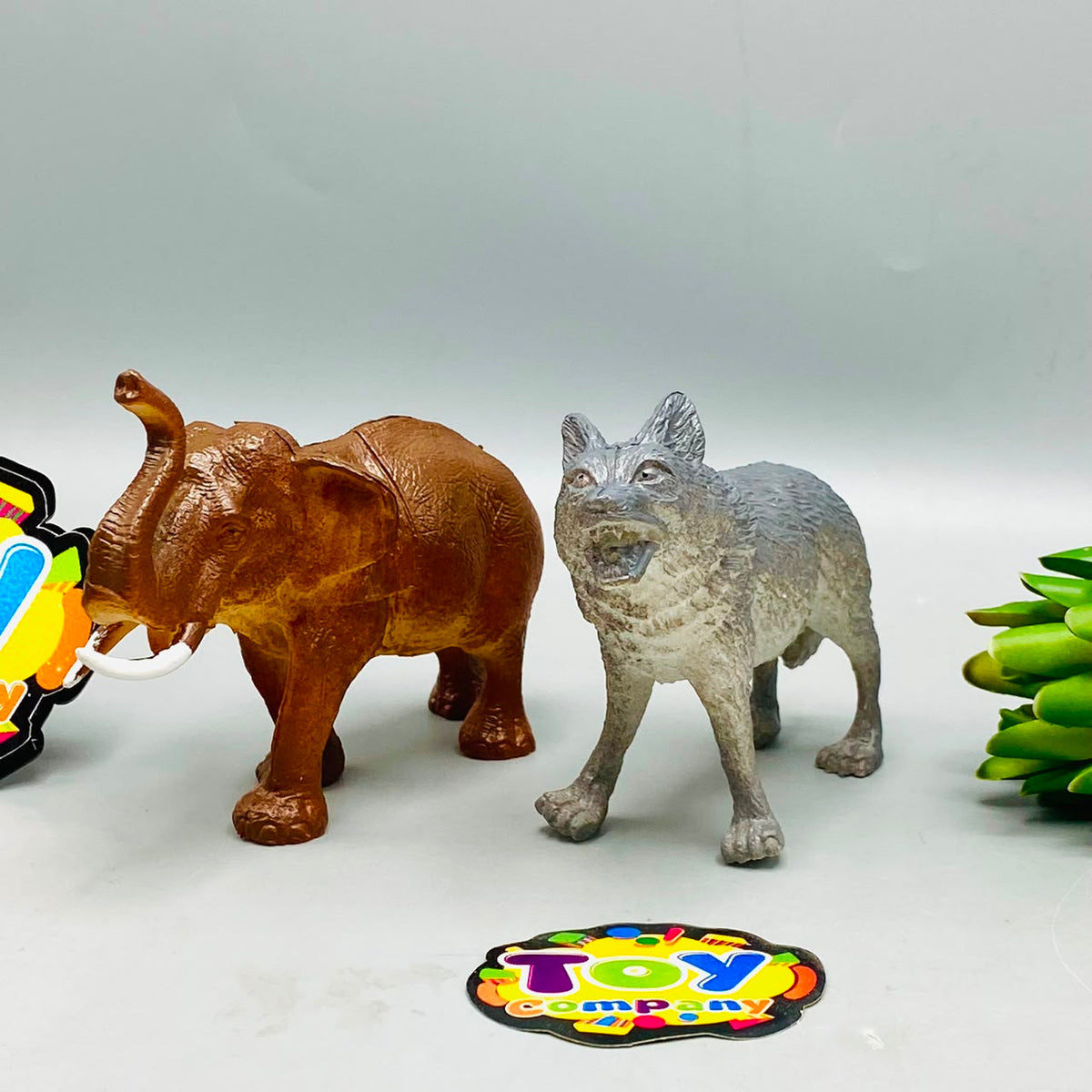 7Pcs Kids Premium Wild Animal World