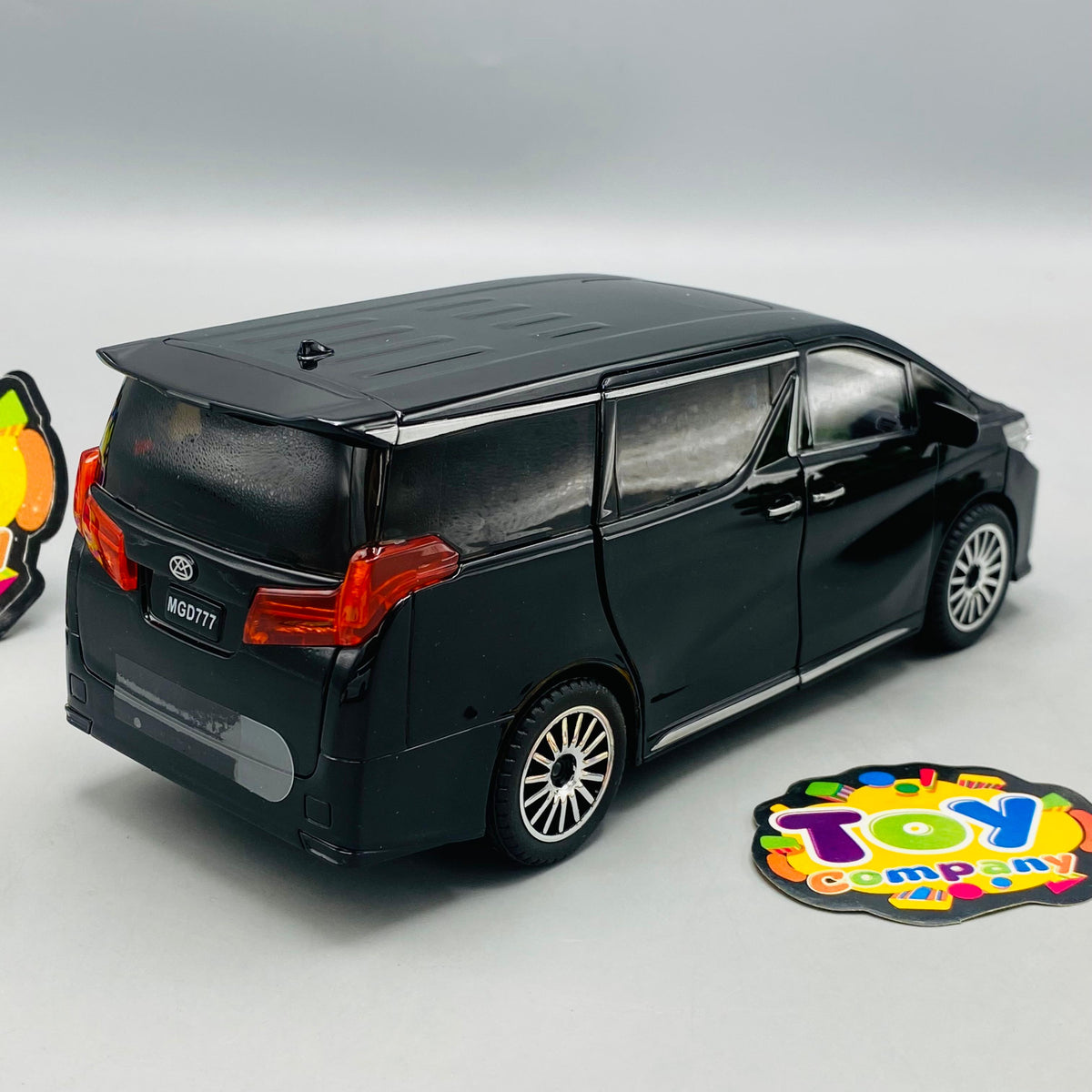1Pc ABS Inertial Alphard Van Model