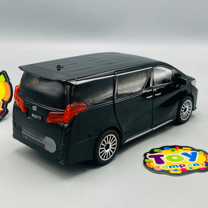 1Pc ABS Inertial Alphard Van Model