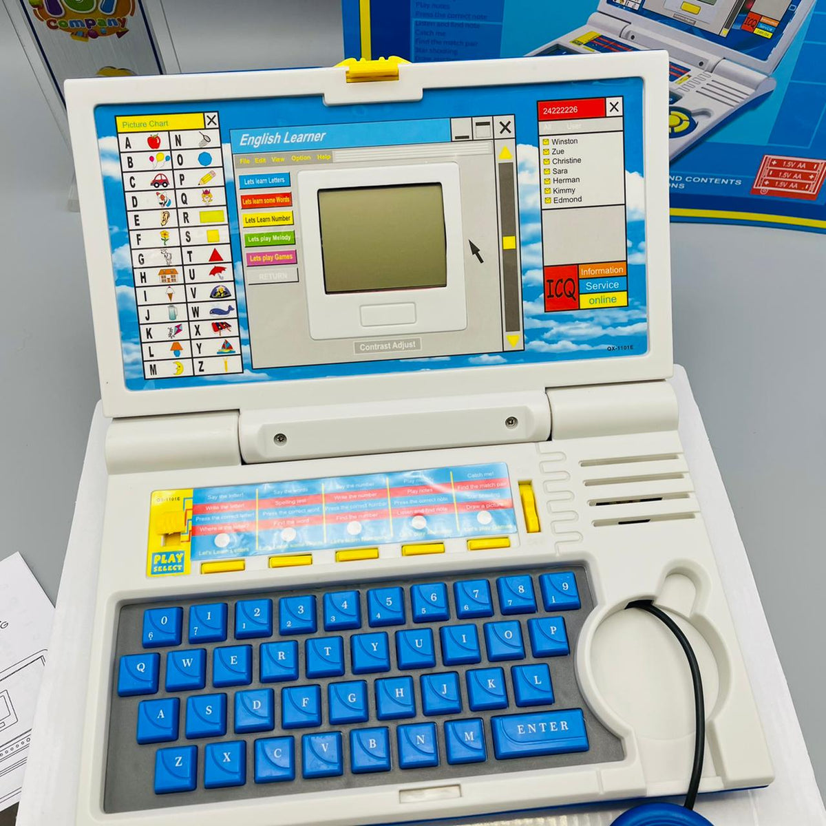 My English Learner Educational Laptop