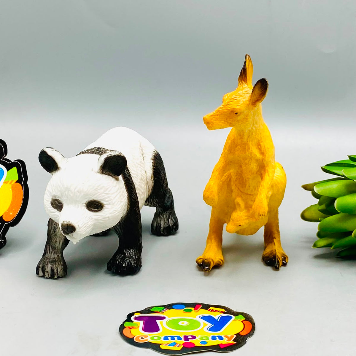 7Pcs Kids Premium Wild Animal World