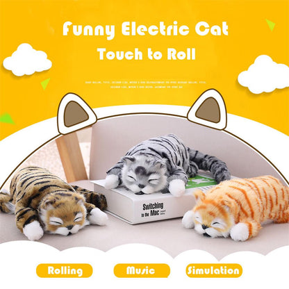 30CM Funny Laughing & Rolling Cat