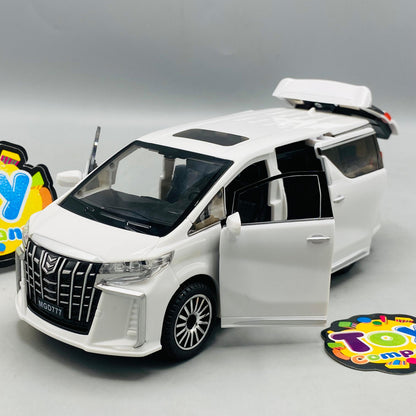 1Pc ABS Inertial Alphard Van Model