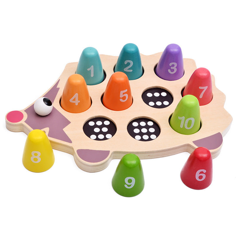 Hedgehog Balance Wooden Toy