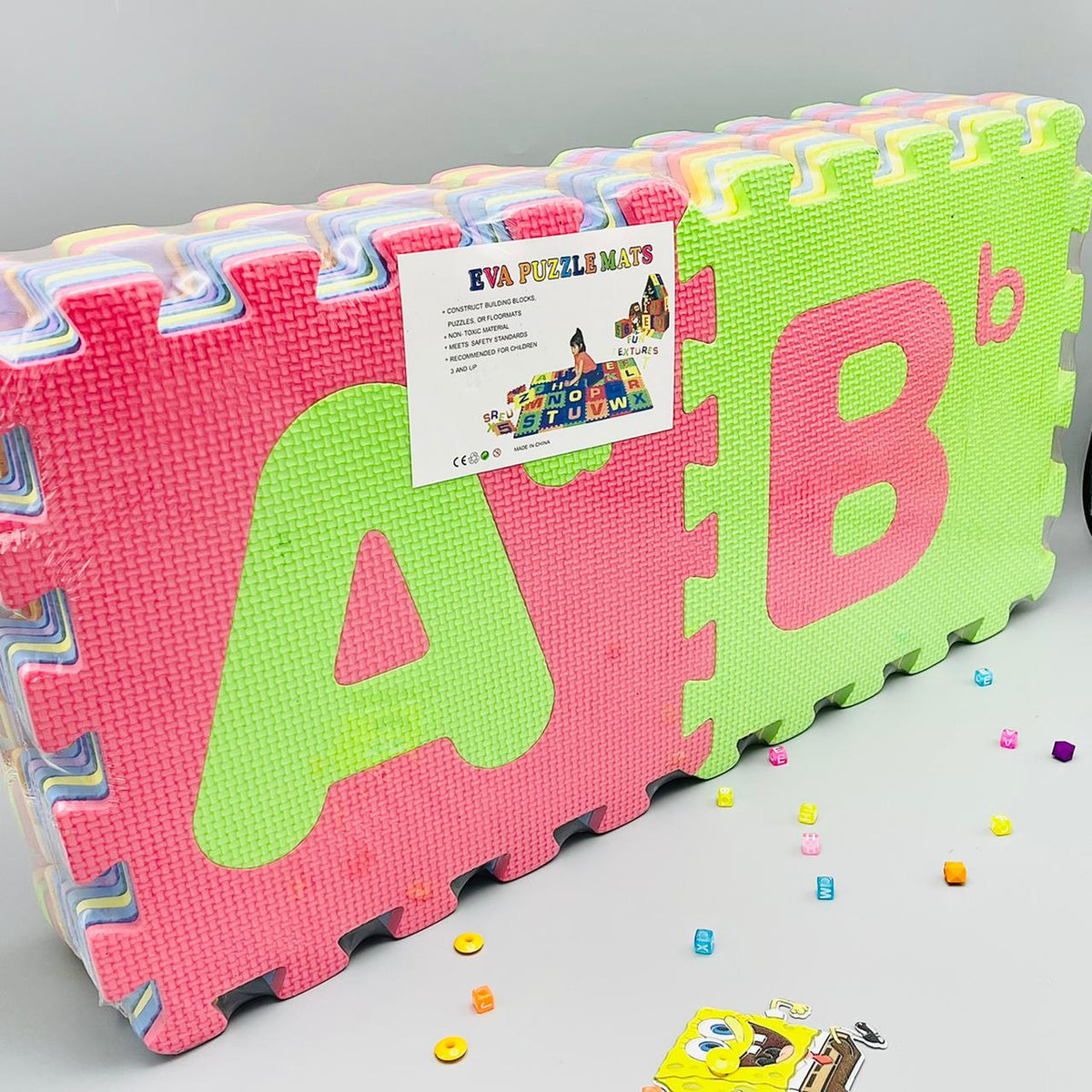 Educational Soft Puzzle Alphabets Mat-Large