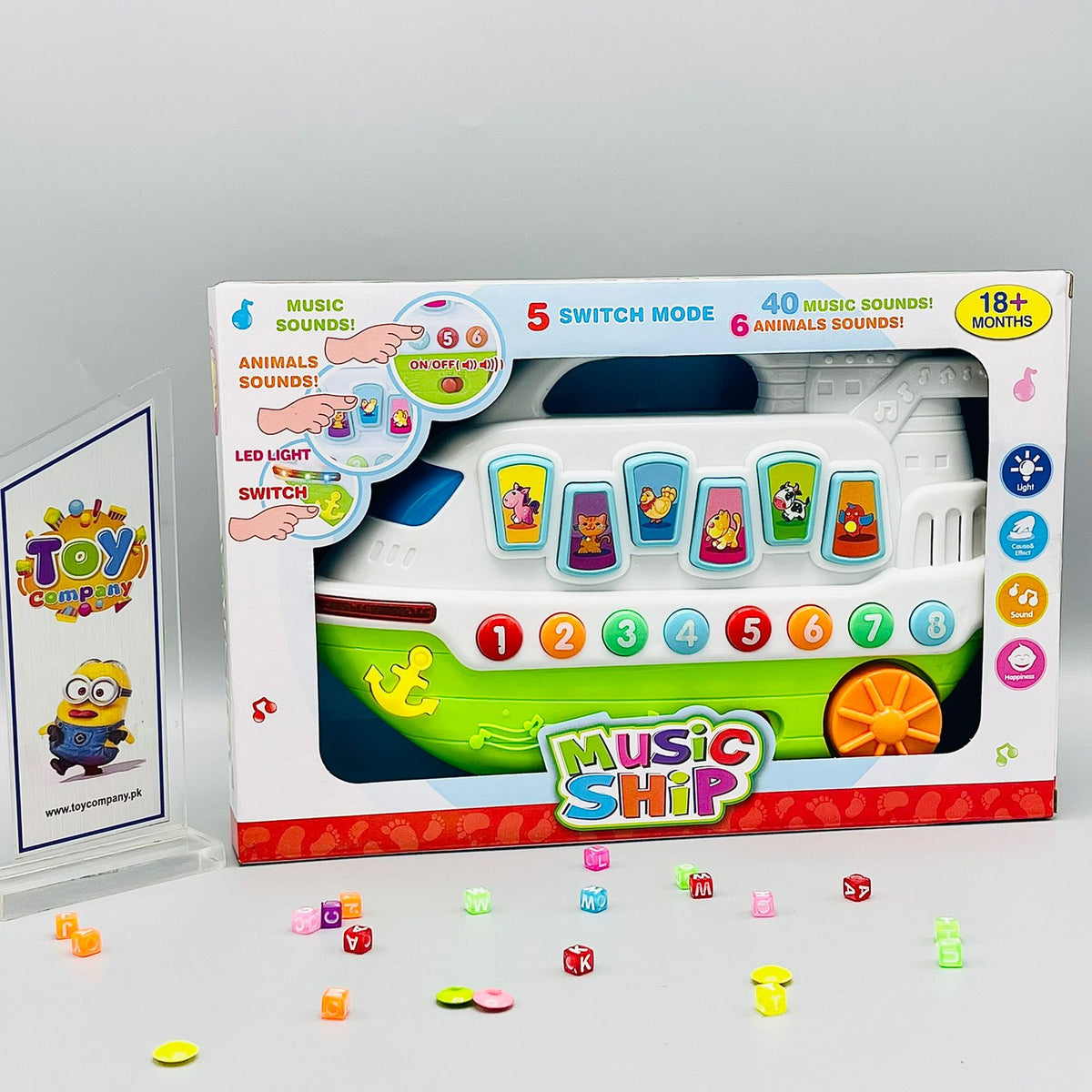 Magical Musical Educational Animal Ship