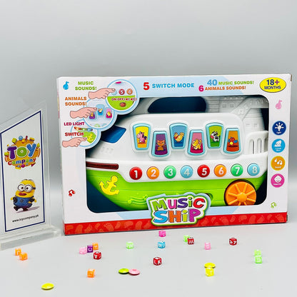 Magical Musical Educational Animal Ship