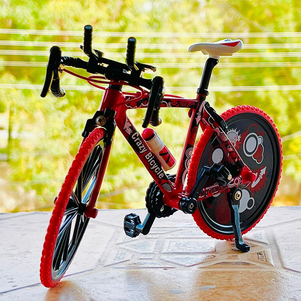 1.8 Scale Racing Diecast Metal Bicycle