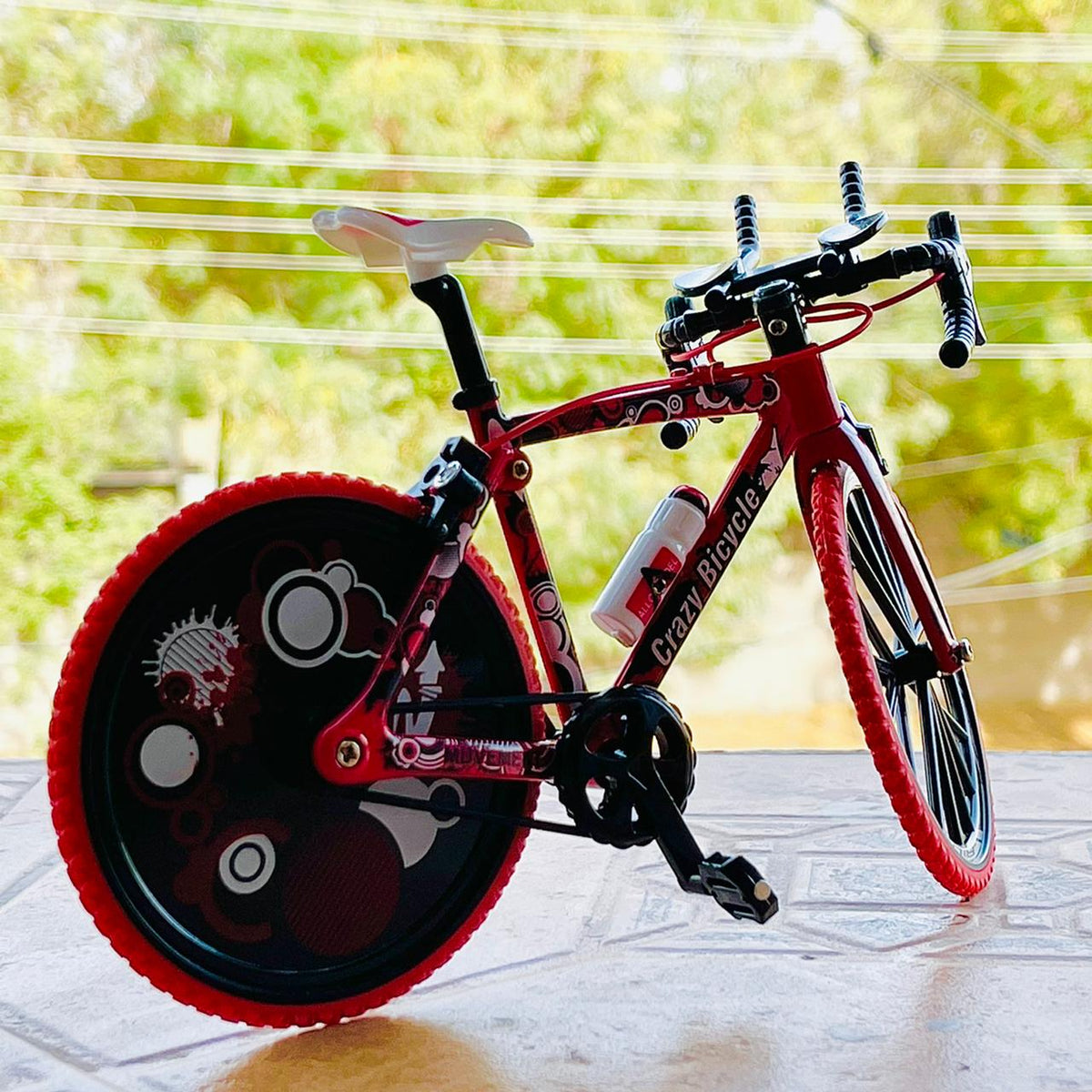 1.8 Scale Racing Diecast Metal Bicycle