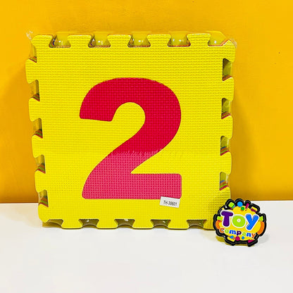 10Pcs Eva Puzzle Number Play Mats
