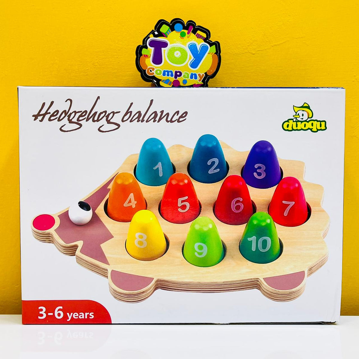 Hedgehog Balance Wooden Toy