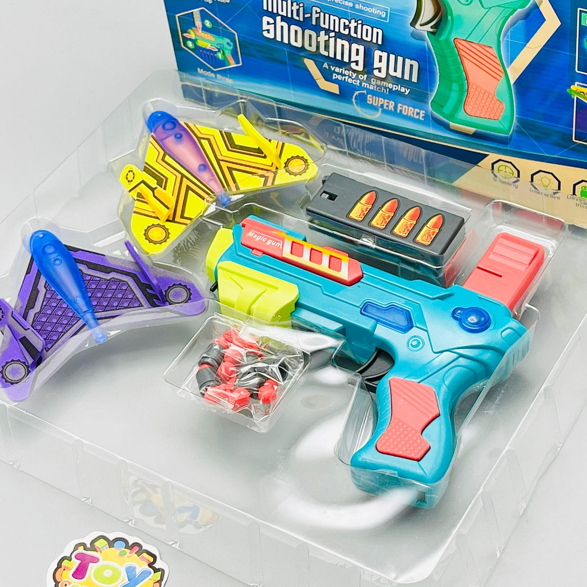 Multifunctional Plane & Bullet Shooter Gun Toy