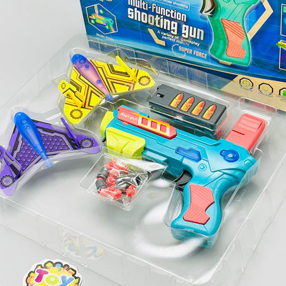 Multifunctional Plane & Bullet Shooter Gun Toy